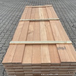 Ca. 65x  Mandioqueira vlonderplanken, 21x120mm, lengte 200cm